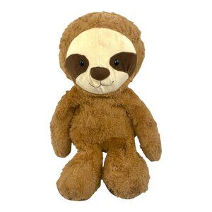 Spark Create Imagine Kids Stuffed Animal Toy Large Plush Sloth Brown 20”